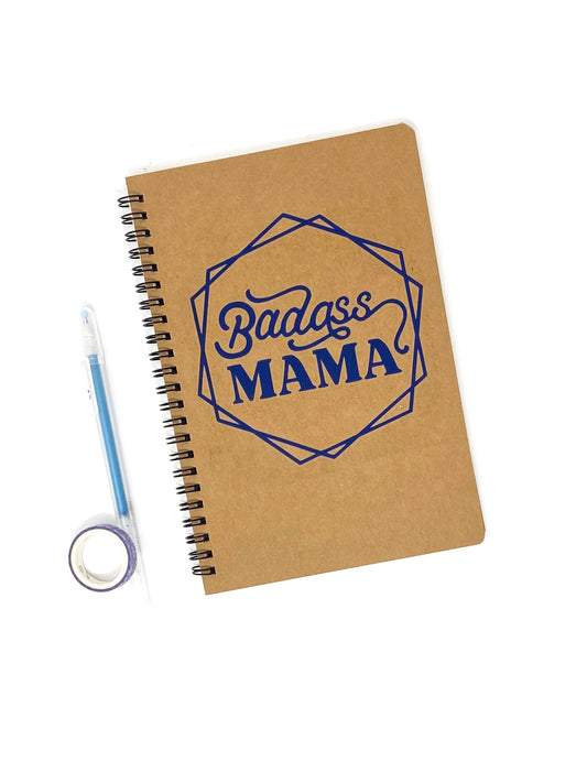 Badass Mama Spiral Notebook